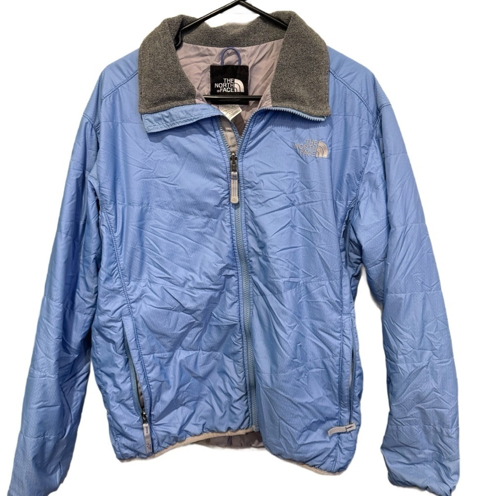 The North Face Light Blue Women's Spring Lightweight Jacket Size XL